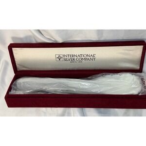 NOS Vintage International Silver Company Pasta Server in Orig. Pkg